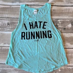 PINK Tank Top Size: M Color: Teal